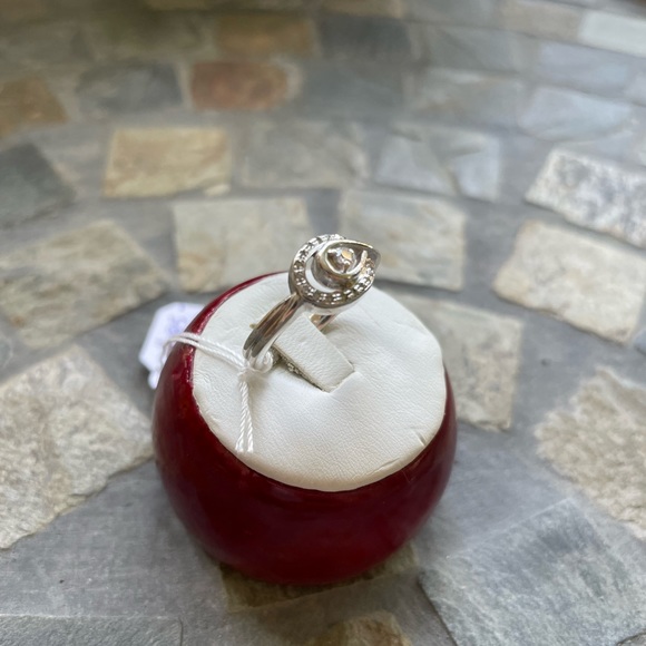 0.15 ct. Diamond 💍 Sterling Silver Ring - Picture 6 of 16